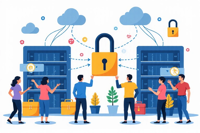 Εικονογράφηση χρήσης δεδομένων και ασφάλειας