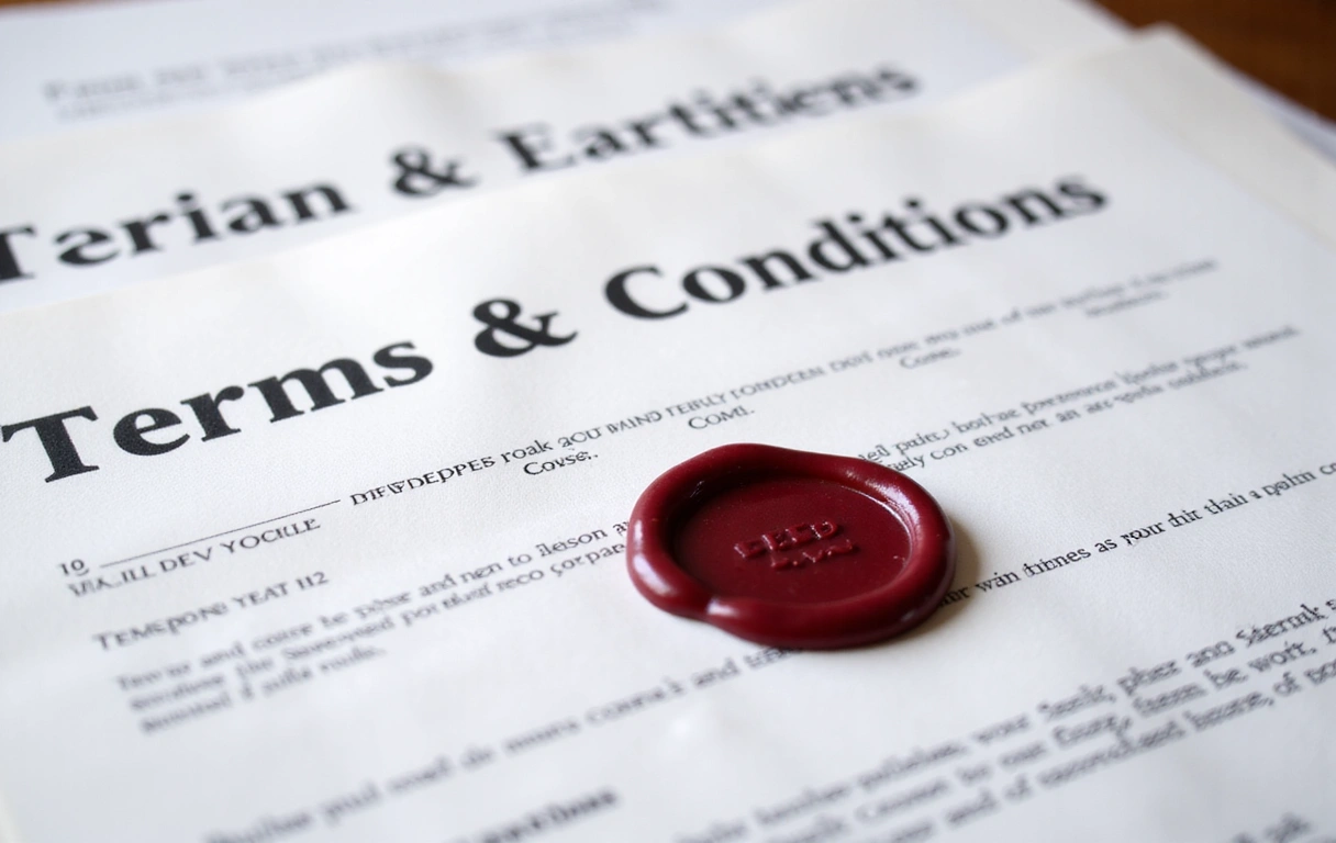 Νομικά έγγραφα με σφραγίδα